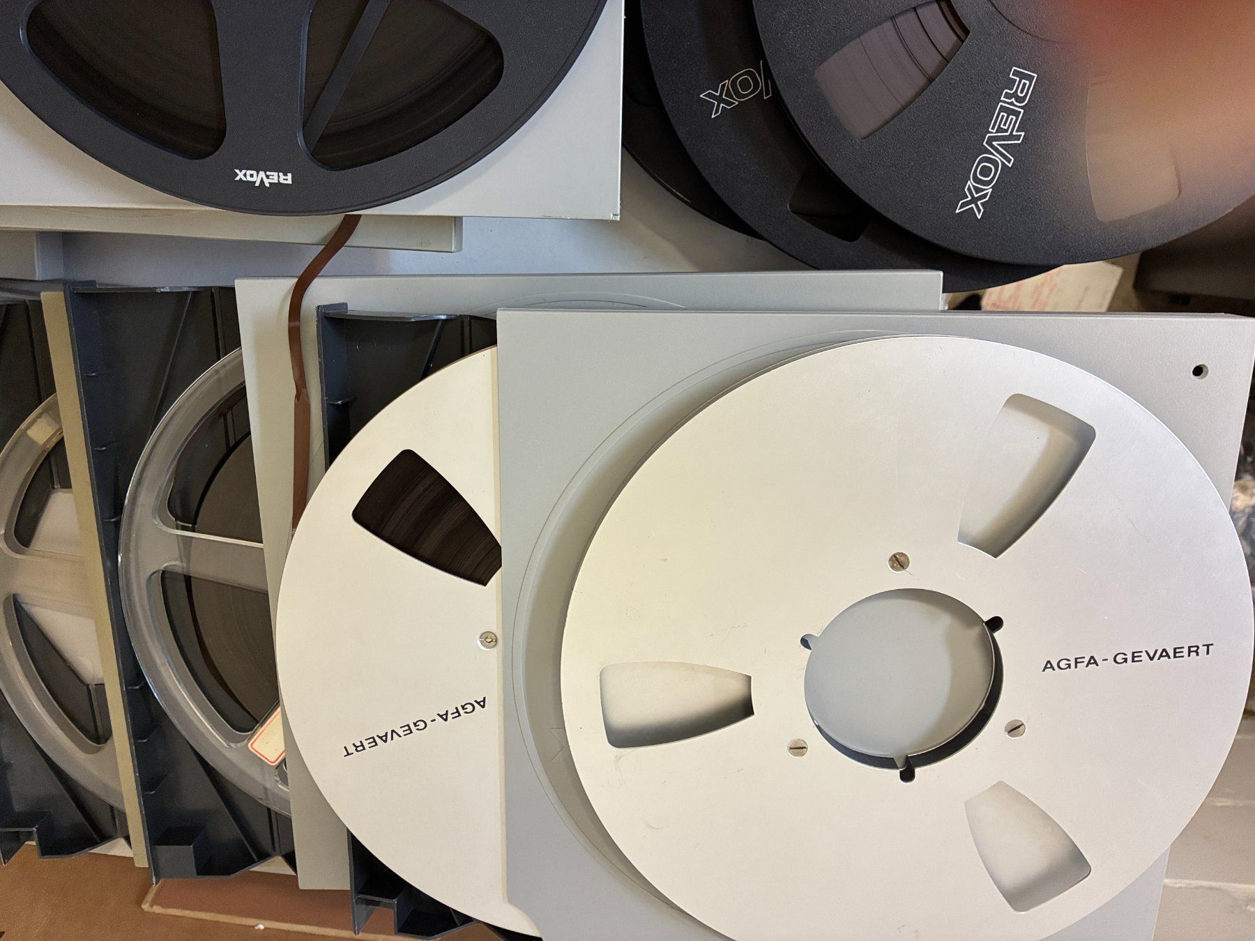 Revox Apparecchi a nastro: Revox  Spulen mit Schuber – Difettoso da Thun venduto da hei_x2mr 4