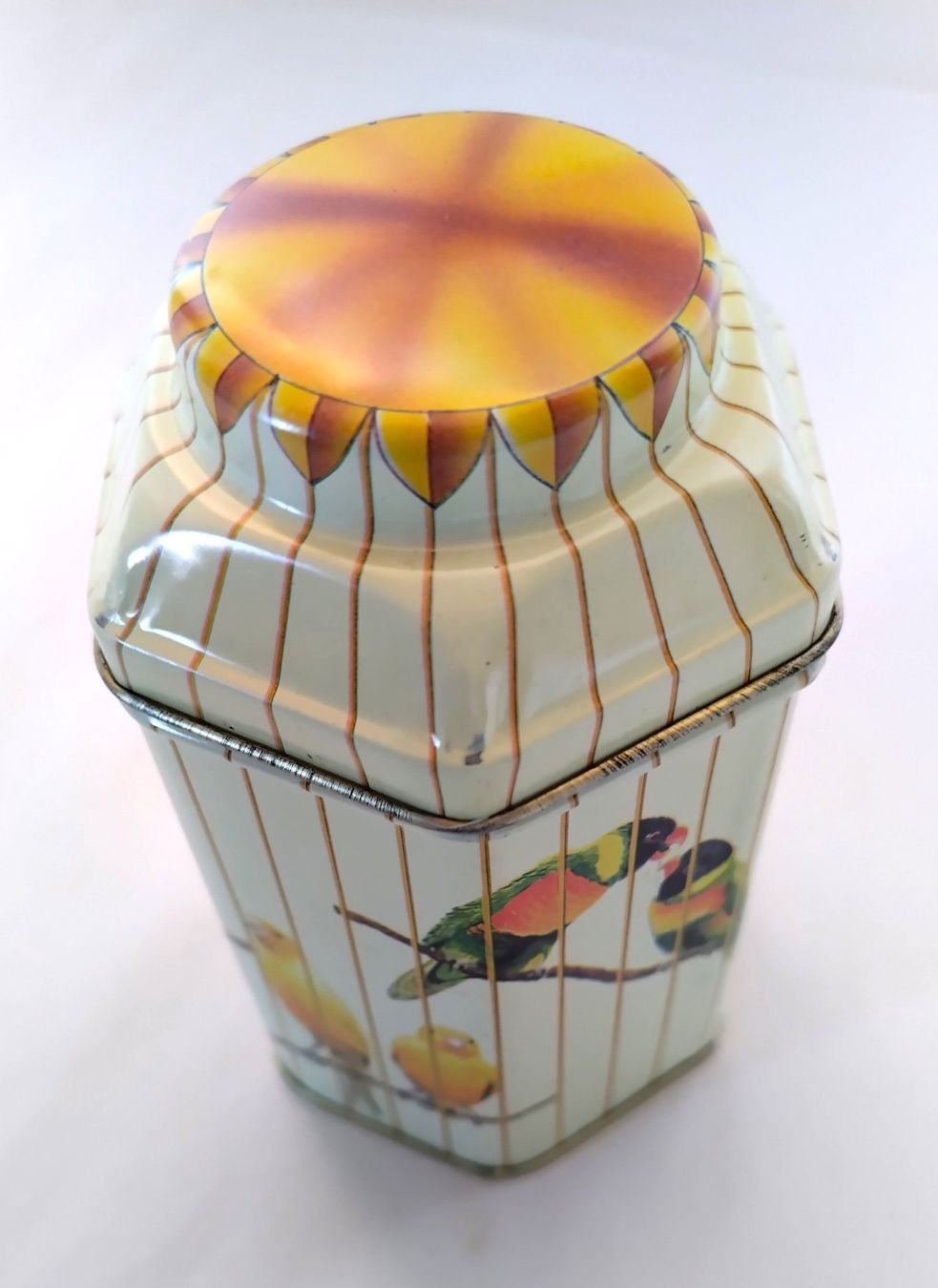 Altro in Decorazioni & Accessori: Vogel Blechdose "Vögel (Sittche) im Käfig" ab Fr. 5.- – Usato da Bellach venduto da JingleJerry 7