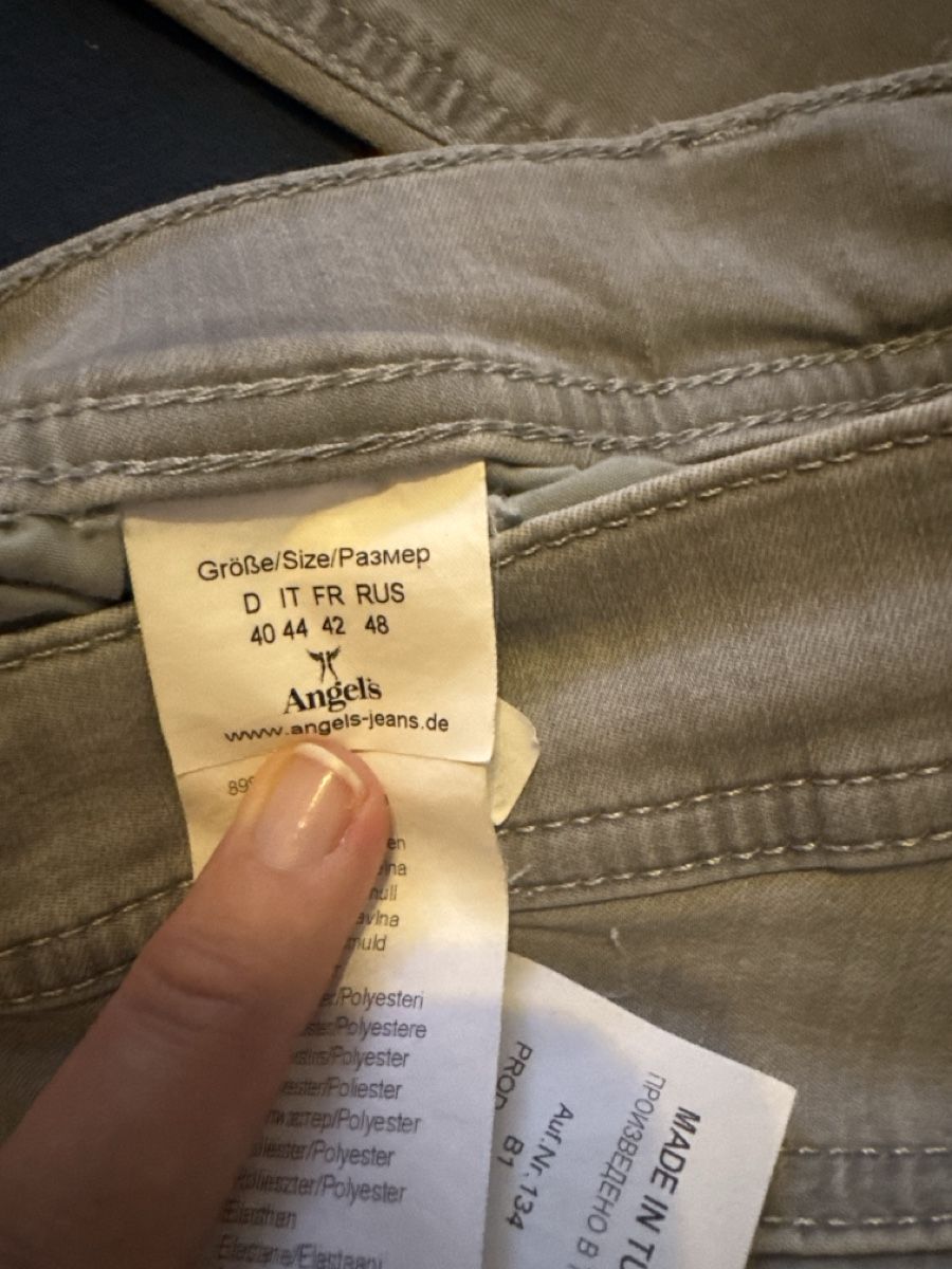 Angels Jeans: Dünne ANGELS Jeans hellgrau – Gebraucht aus Fürstenau von Du-01 3