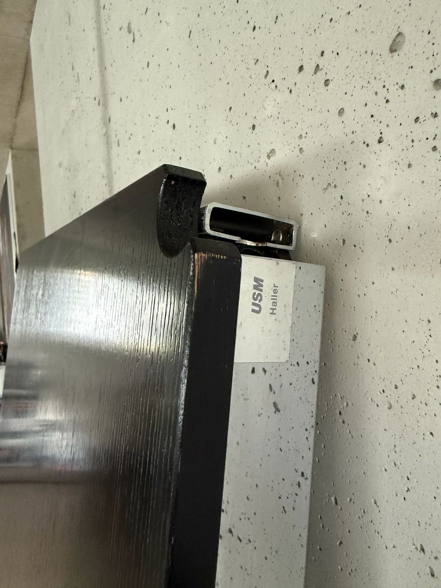 Tavoli: Original USM Haller Tisch Eiche schwarz 200 x 100 cm – Usato da Oberwil b. Zug venduto da maxcherry 4