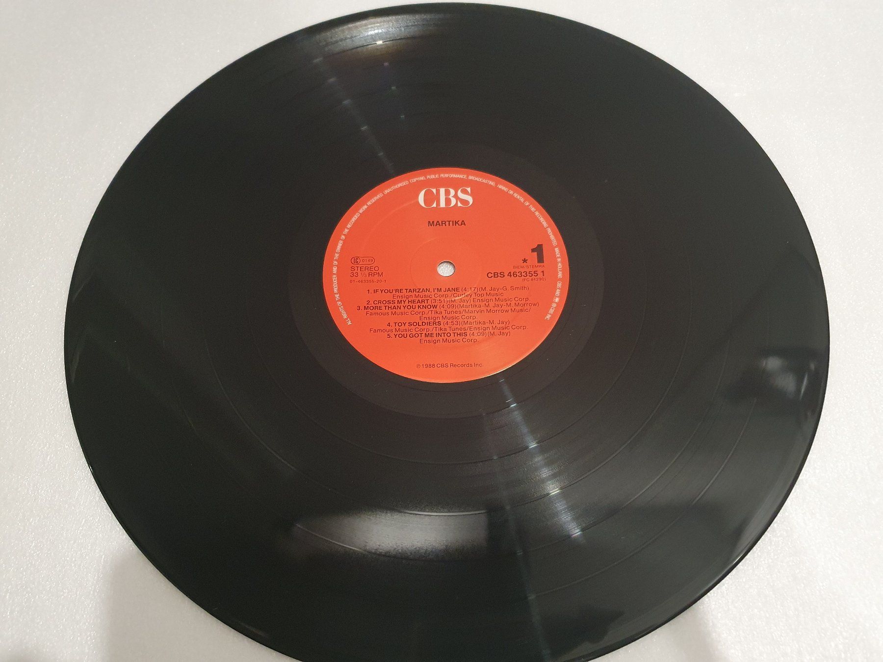Dischi in vinile: Martika – Martika – Usato da Uster venduto da Vinyl-Leidenschaft 2