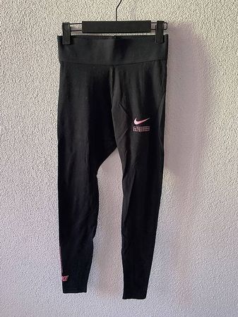 Nike Leggins mit Pinkem Logo
