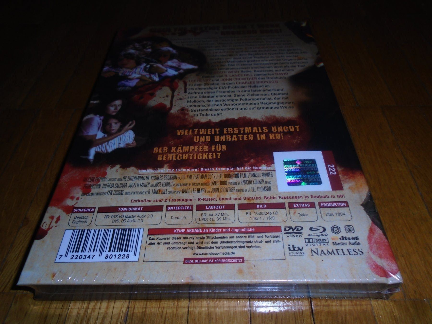 Tous les DVDs: Der Liquidator - MEDIABOOK - B - UNRATED – Neuf avec emballage d'origine à Basel par havsok 1