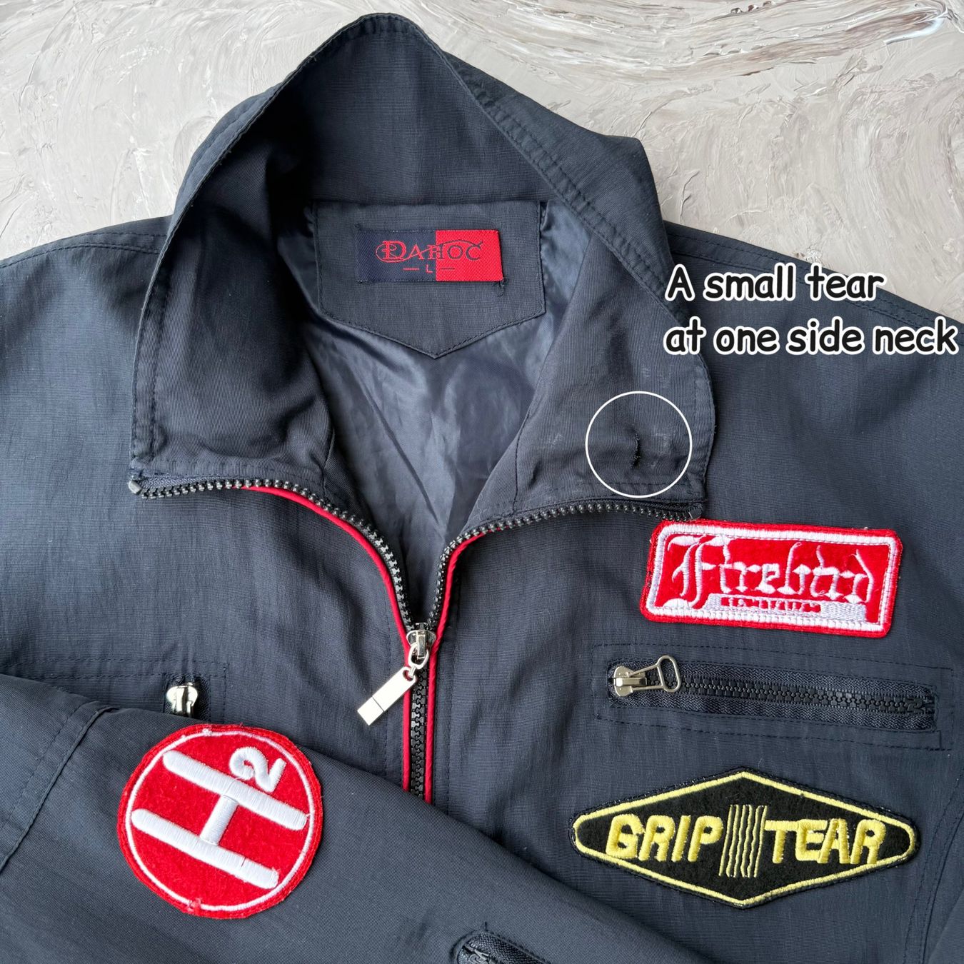 Jacken: Veste DAHOC style racing 'Harrison', patchs brodés – Gebraucht aus Thônex von Suisse.Shopping 9