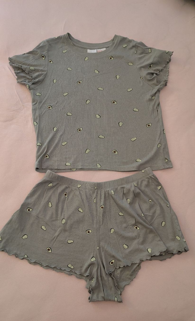 H&M Negligees & Pigiami: Sommer Pyjama Damen, Gr M, Baumwolle – Usato da Rothenburg venduto da Sonne0310