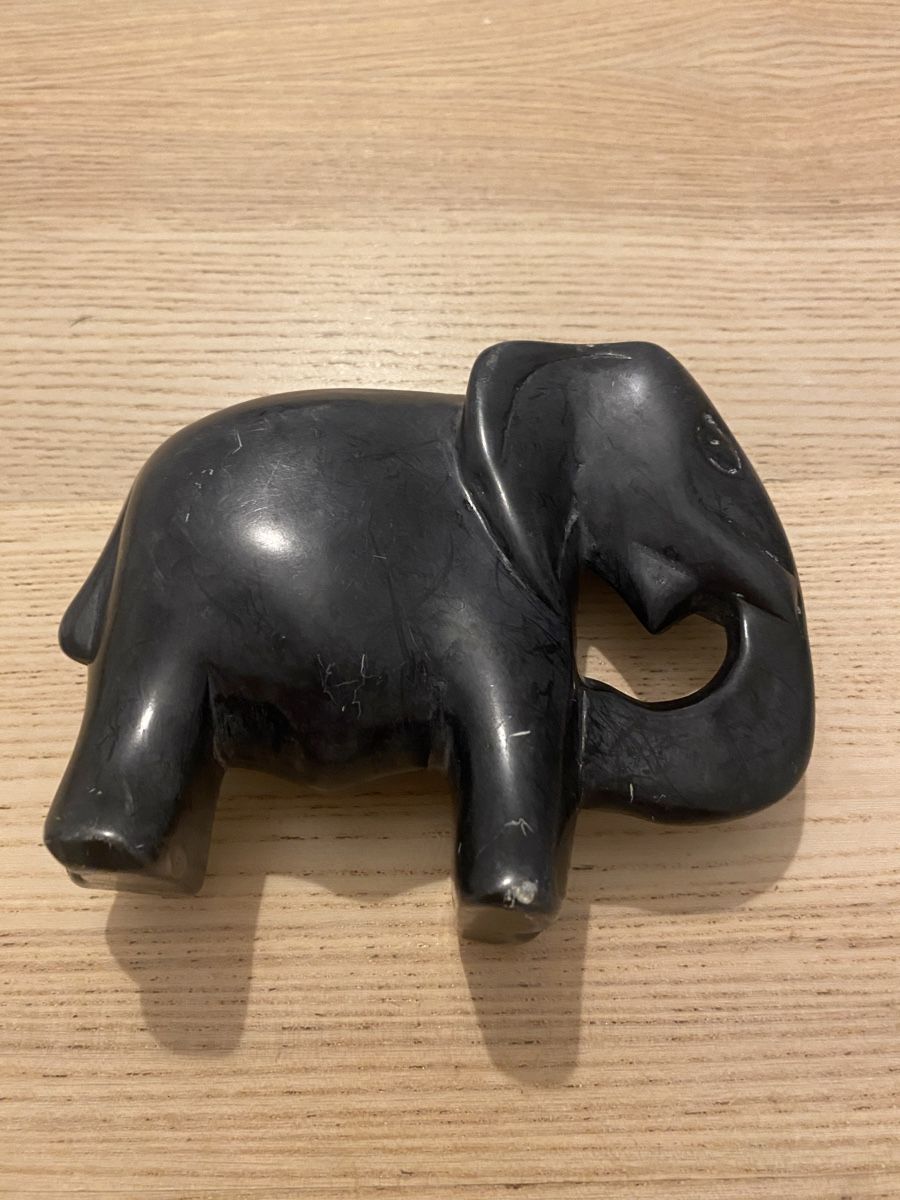Statuette: Elefant Aus Marmor – Usato da Birr venduto da Vintage-Liebhaber 1