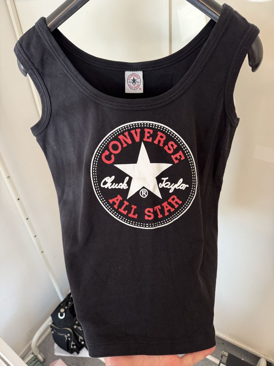 Converse Tops: CONVERSE tank top black new XL print – Neu (gemäss Beschreibung) aus Effretikon von rus_2l2p 1