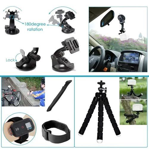 Action Cam: 50-teiliges Actioncam Zubehör-Set – Neu und originalverpackt aus Liestal von OMAROSHOP 2
