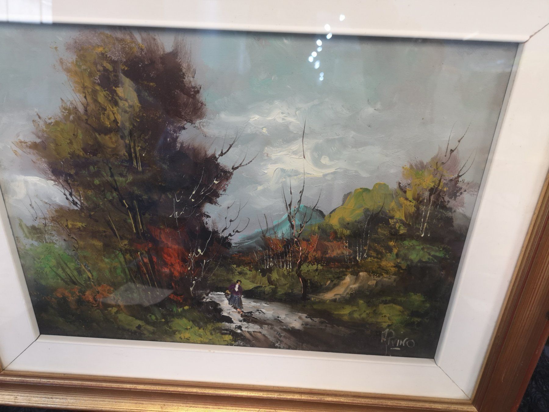 Gemälde: HUILE SIGNÉE – Gebraucht aus Genève von Qanil77 1