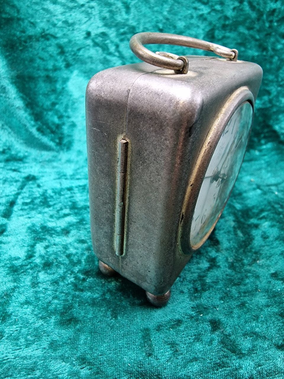 Junghans Sveglie: sehr seltene, antike, JUNGHANS, Reisewecker – Usato da Bassersdorf venduto da antikvintage 3