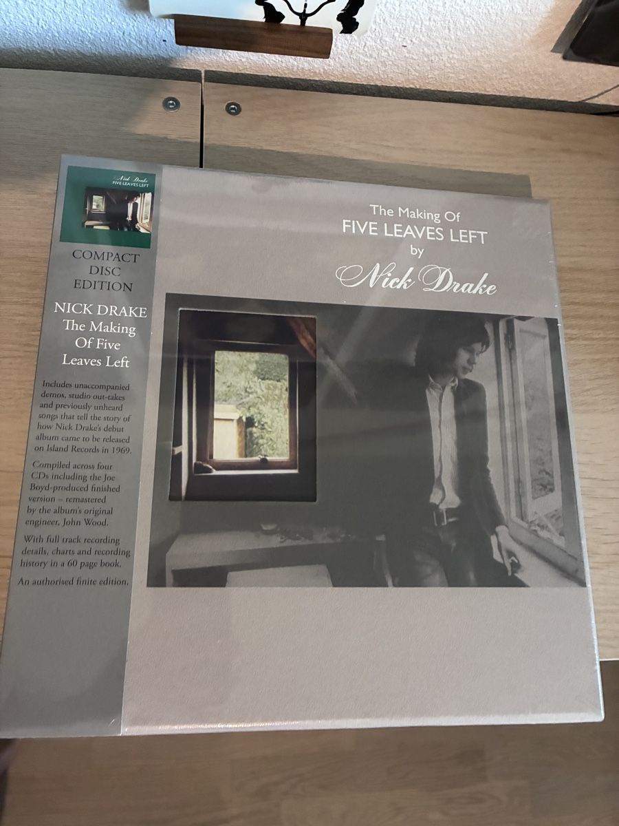 CD: Nick Drake The Making of Five Leave Left Compact Disk Editio – Nuovo e nell'imballaggio originale da Ottikon venduto da Hifi-Guru 1