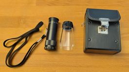 Monokular Specwell 8x20 mit Vorsatz und Tasche