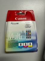 Canon Tintenpatronen Multipack CLI-8 C M Y neu original