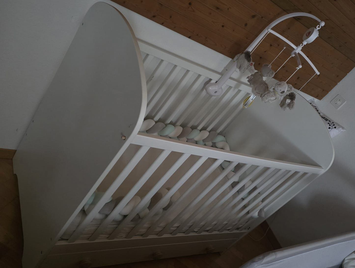 Ikea Lits: Kinder-Gitterbett weiss – D'occasion à dietikon par kar_l26c 4