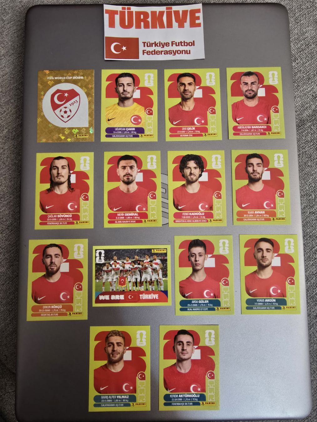 Panini Sammelbilder & Trading cards: Türkei Panini WM 2026 – Neu (gemäss Beschreibung) aus Zürich von TutNixCH