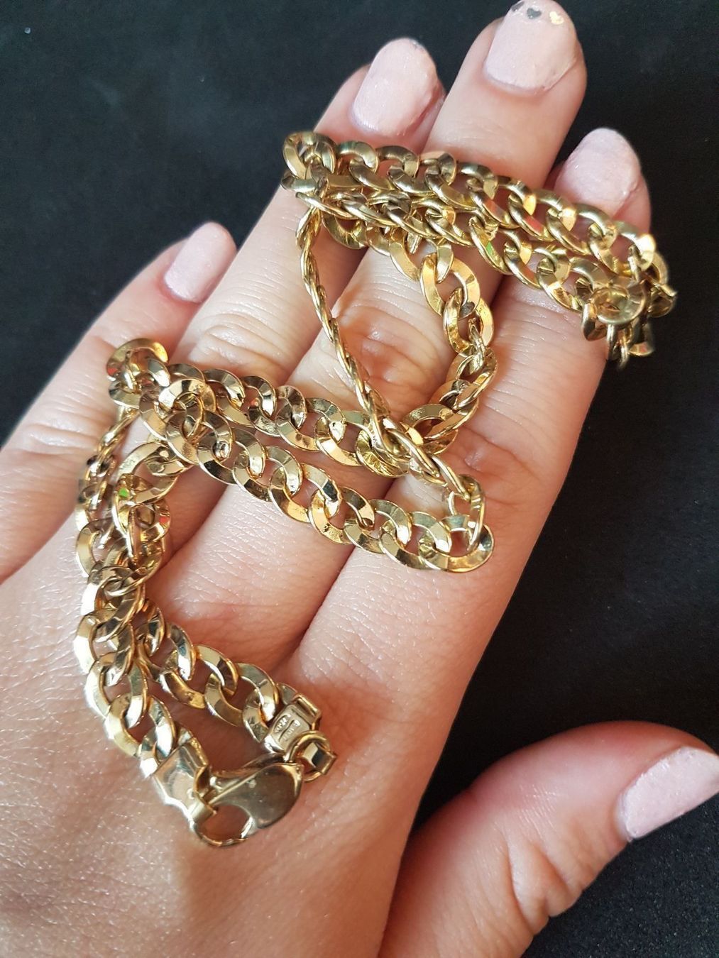 Catenine: Edle Panzerkette aus 18 Karat Gold – Nuovo (secondo la descrizione) da Unterägeri venduto da Altgoldschmuck 5