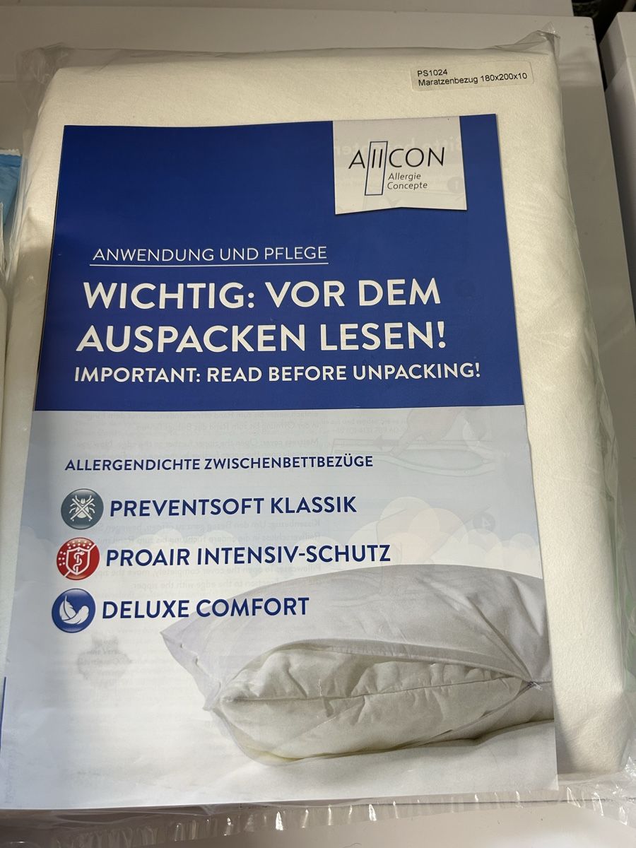 Matratzen: Milbenbettbezug Encasing – Neu und originalverpackt aus Hombrechtikon von Etagere92