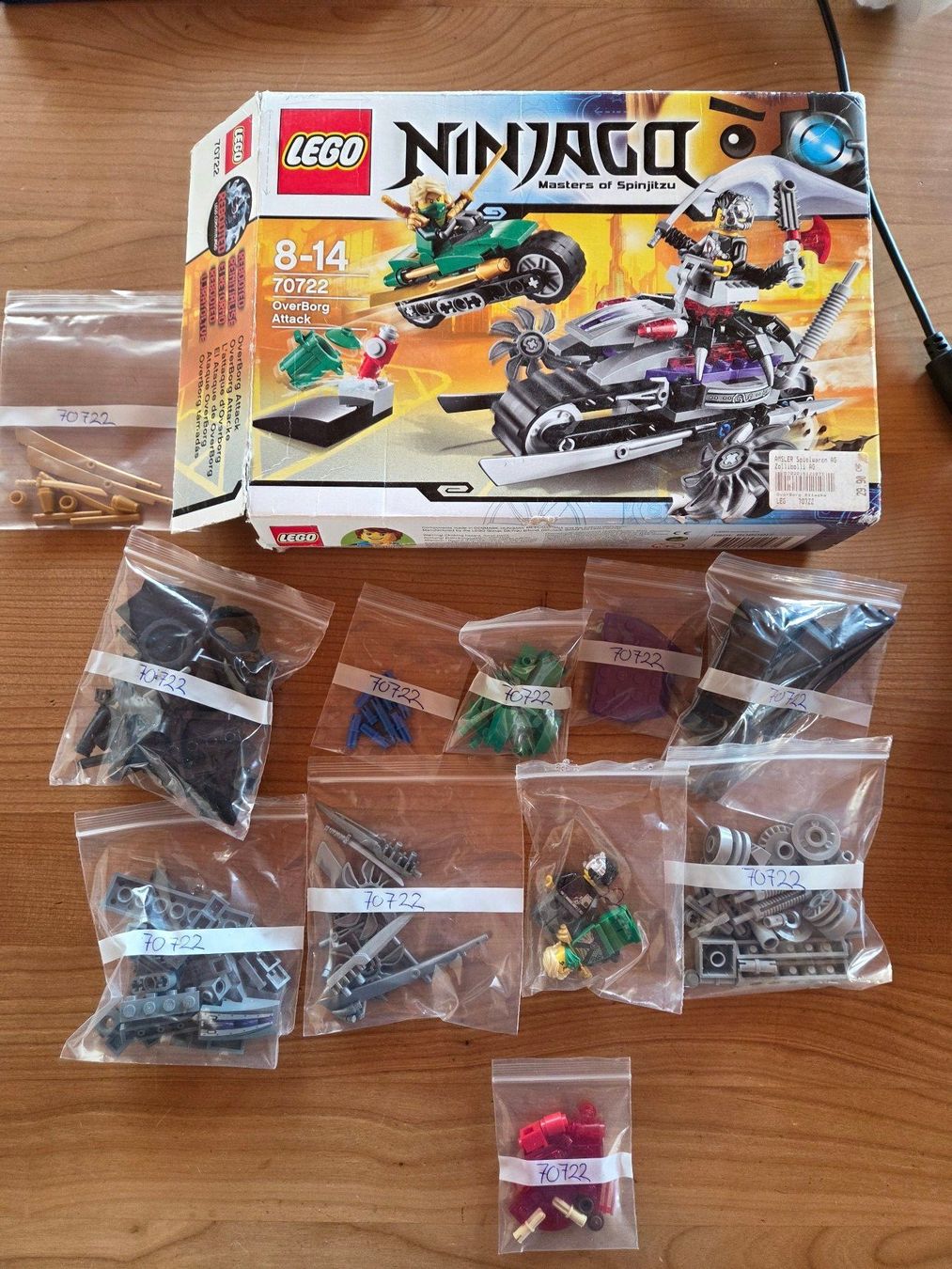 Lego Giocattoli: LEGO NINJAGO 70722 – Usato da St. Gallen venduto da Razoon77 1