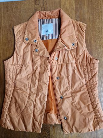 Gilet orange von Tom Tailor, Grösse s