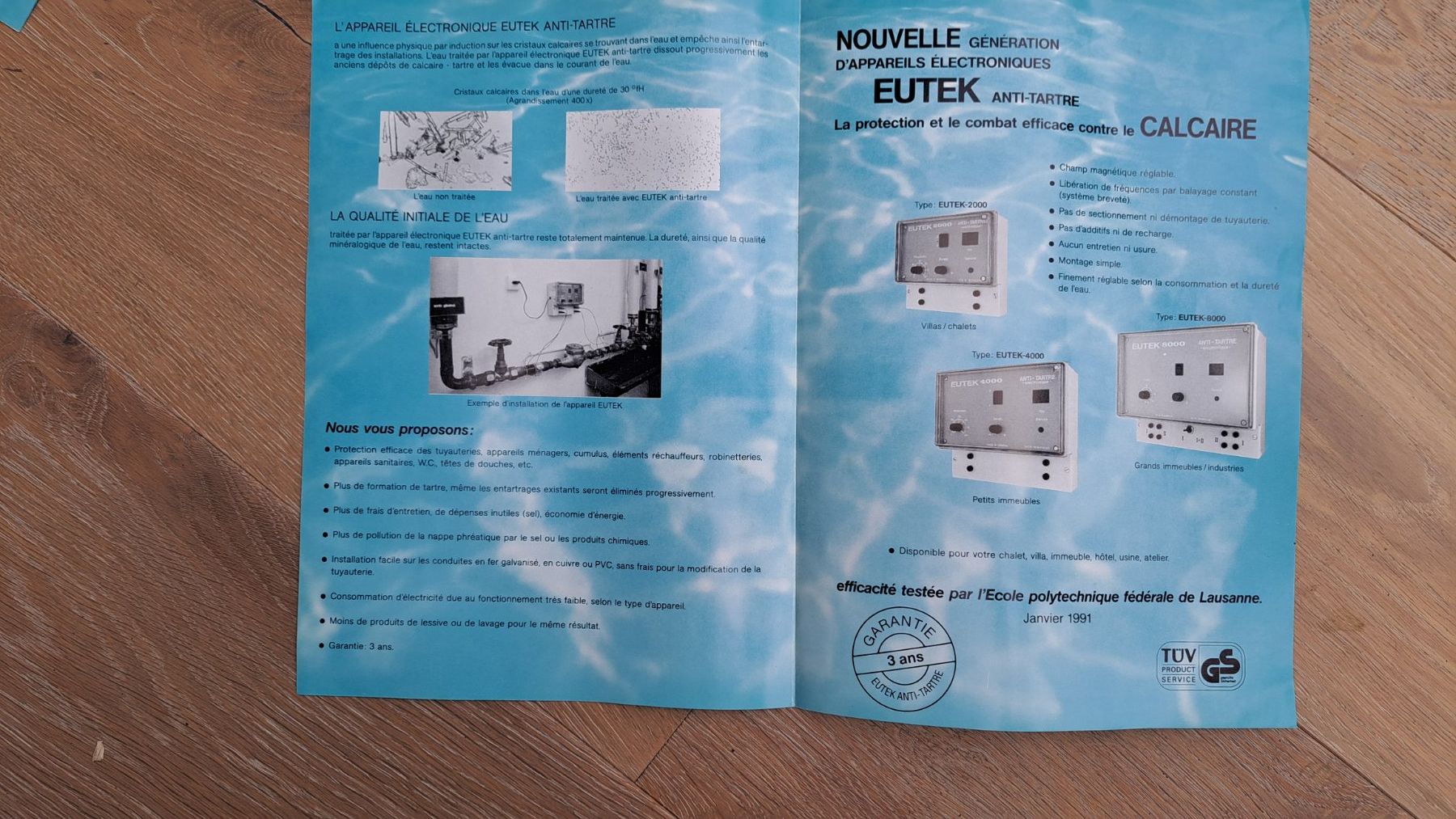 Sanitari: EUTEK 2000 Anti-Kalk System, elektronisch, NEU! – Nuovo e nell'imballaggio originale da Weggis venduto da Mercedes_09 2