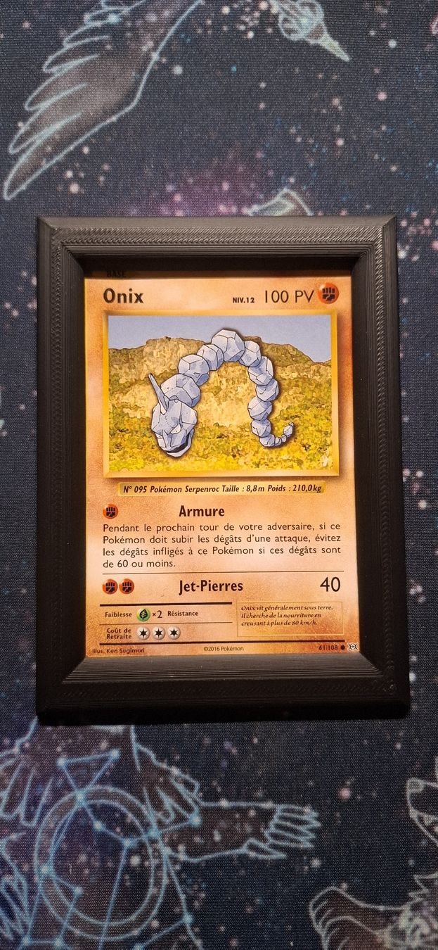 Pokémon Carte collezionabili: Onix 61/108 - Evolutions FR – Usato da Petit-Lancy venduto da Kara_TCG