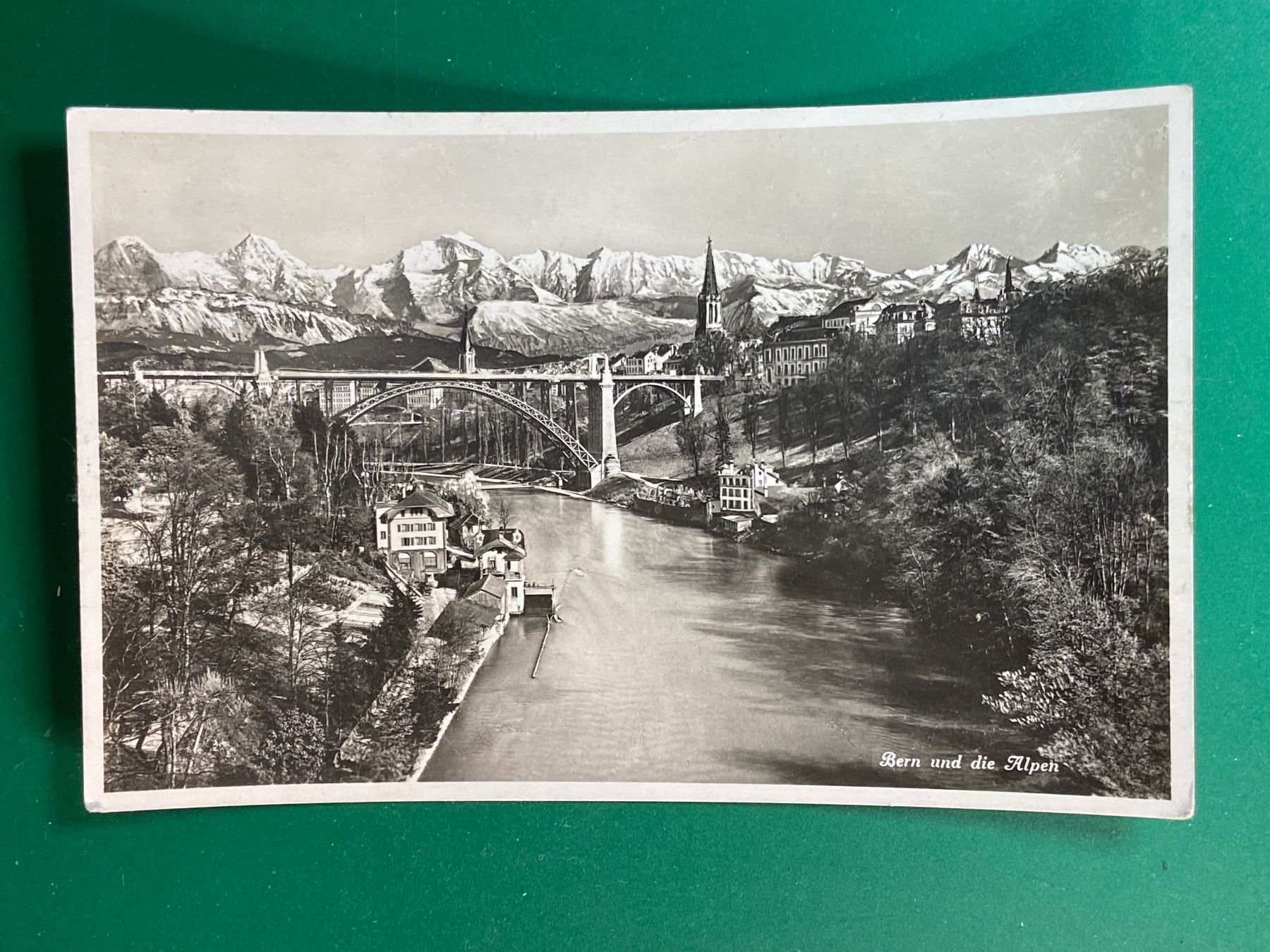 Cartoline postali: Bern und die Alpen – Usato da Steg VS venduto da _vinci_