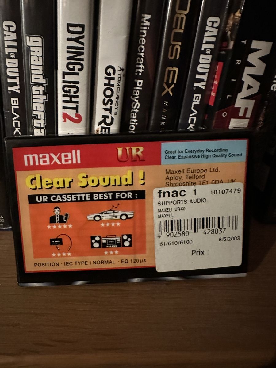Musicassette: Maxell cassette stéréo neuve  – Nuovo e nell'imballaggio originale da Onex venduto da rya_5brm 1