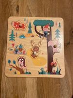 Holz-Puzzle WALD, top Zustand