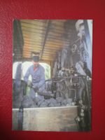 AK Bahn Schweiz Ballenberg Heizer auf Lok HG!3/3 1067 (800)