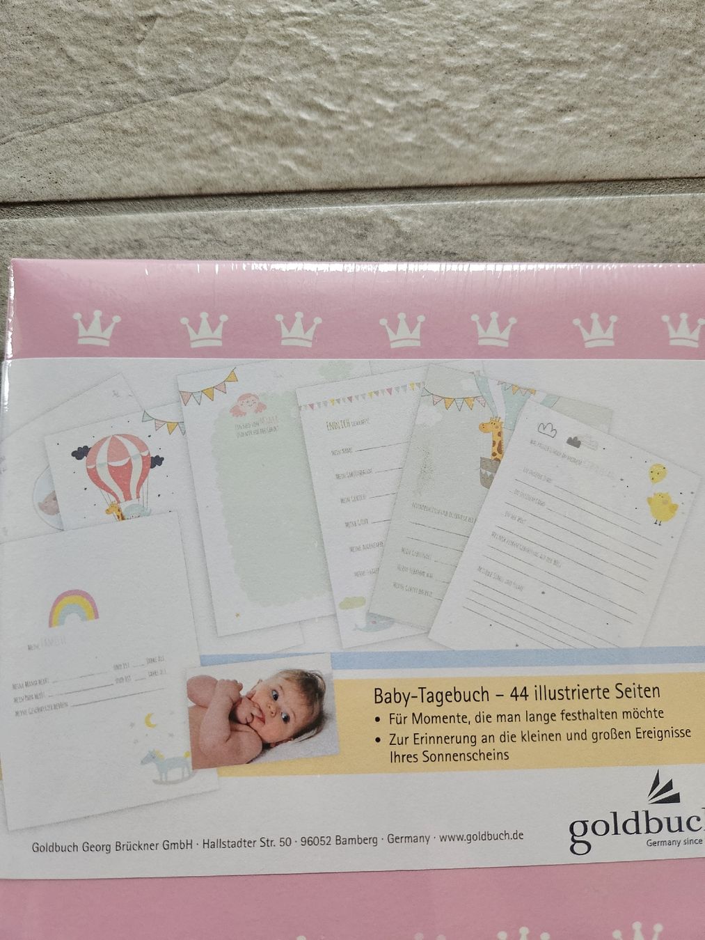Libri: NEUES Baby-Tagebuch – Nuovo e nell'imballaggio originale da Rudolfingen venduto da Ana_62ml 2