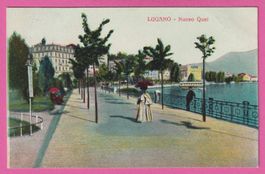 Lugano gel 1911 Nuovo Quai belebt