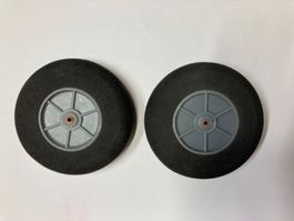 2 Moosgummiräder