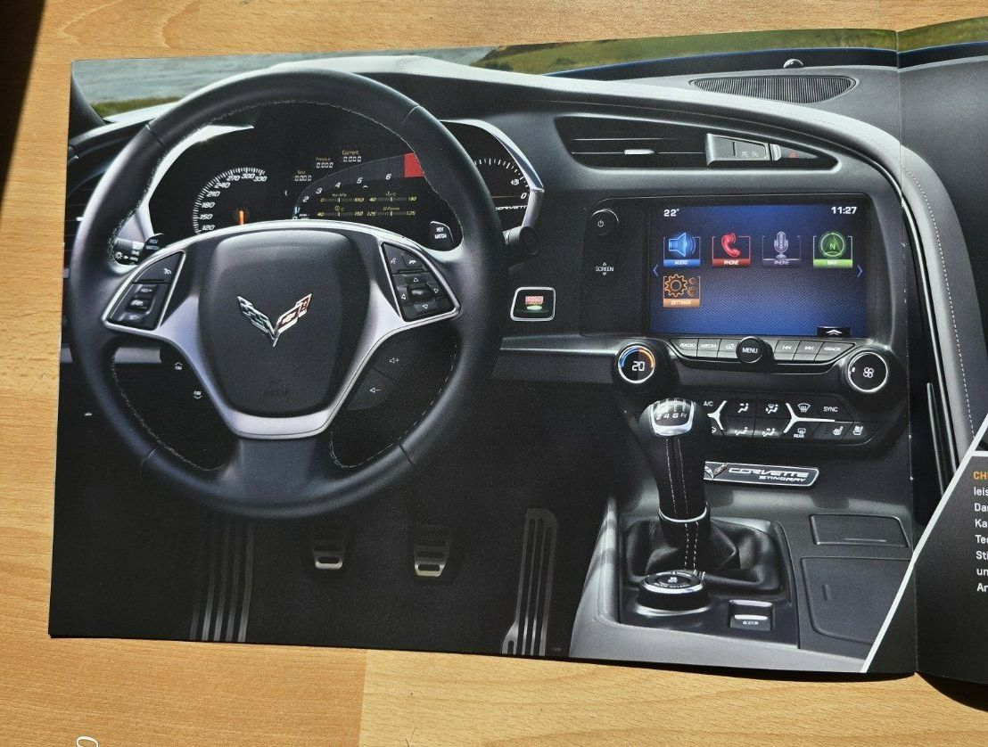 Chevrolet Documenti: Chevrolet Corvette C7 Stingray Prospekt / Katalog – Usato da Hornussen venduto da Corvette- 5