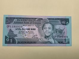 ETHIOPIA - 1 Birr 1976 - Stempelfrisch / Non circulé