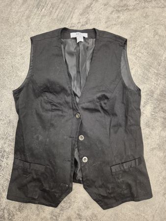 Schicke schwarze Weste von b.p.c. selection (Bonprix)Gr.40/M