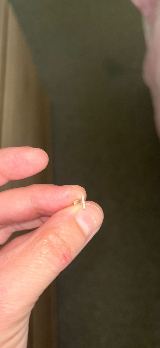 Gioielli per piercing: Neues echt Gold Piercing – Nuovo e nell'imballaggio originale da Spreitenbach venduto da seida76 3