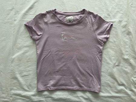 Damen / Teenager kurz T-Shirt Karl Kani Farbe helllila Gr. S