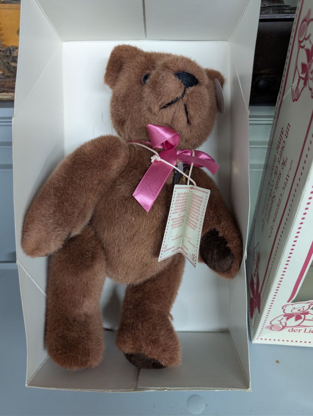 Poupées: Antiker Teddybär – Neuf avec emballage d'origine à Wynau par Zebrafurz 2