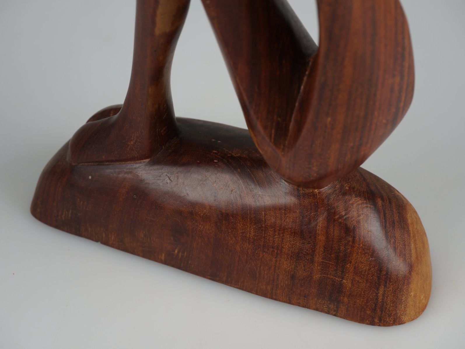 Sculture & Statue: Abstrakte "Denkers" Holzskulptur 14" – Usato da Rüti ZH venduto da Restwert_Rueti_ZH 4