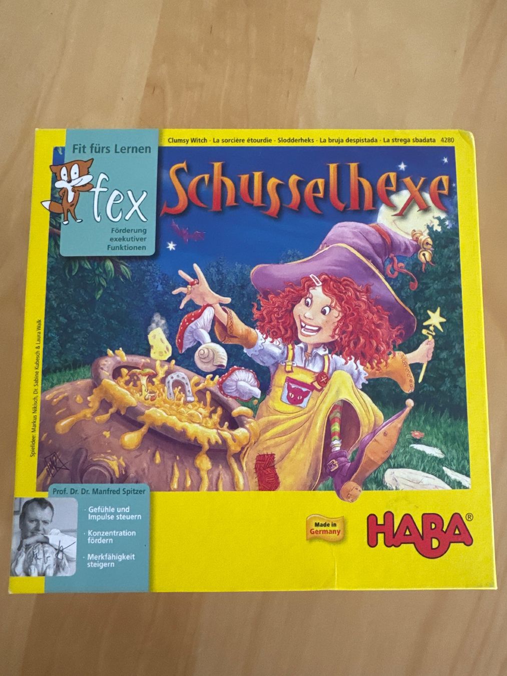 Giochi: HABA Schusselhexe Brettspiel – Usato da Goldach venduto da Hibiskus23