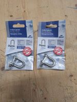 Schäkel gerade Edelstahl 3 Stk. 6 mm