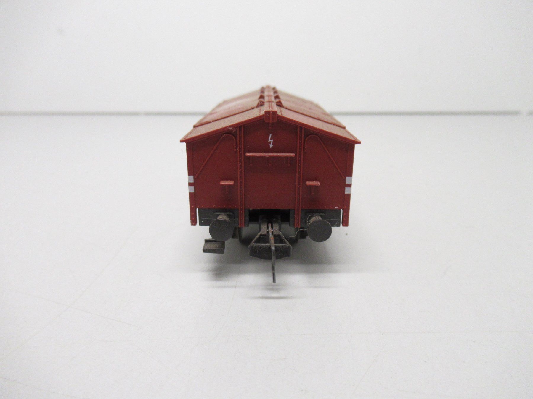 Fleischmann Modellini di ferrovie: Fleischmann 5210 Klappdeckelwagen der Deutschen Bahn DC H0 – Usato da Basel venduto da mhmarken 5
