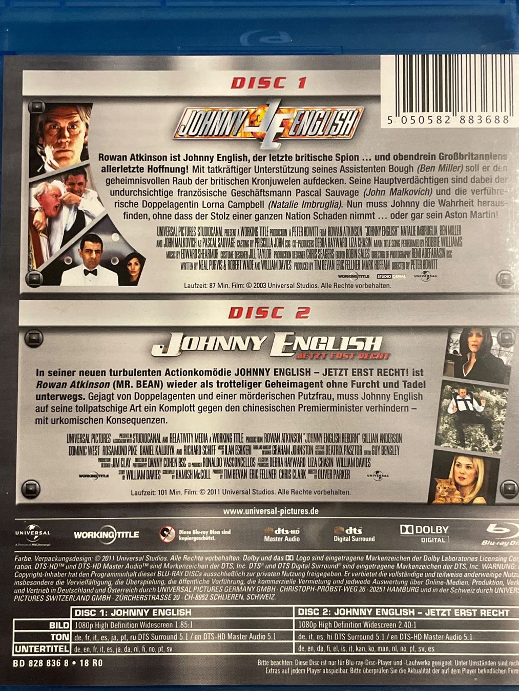 Alle DVDs: Johnny English 1 & 2 – Neu (gemäss Beschreibung) aus Waldenburg von Gonzo8 1