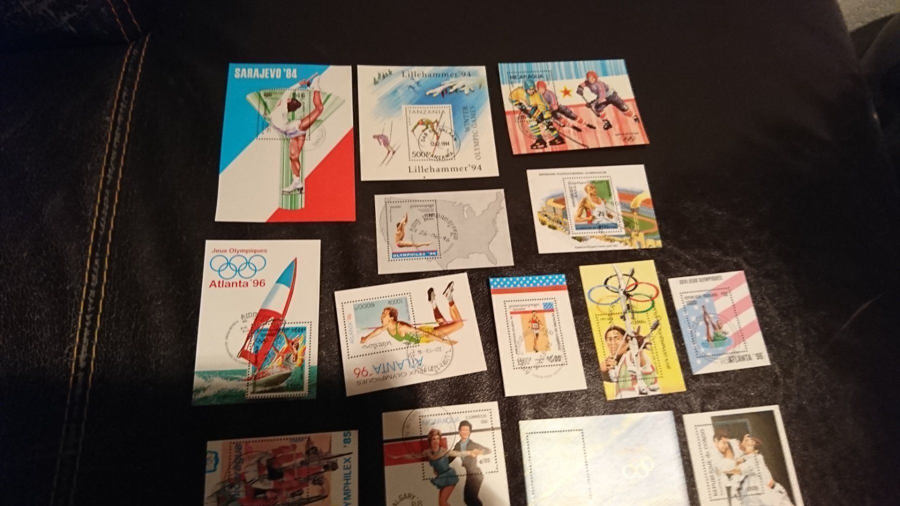 Tous les timbres: 20 verschiedene Blocks Olympische Spiele – D'occasion à Remetschwil par Hofiii 2
