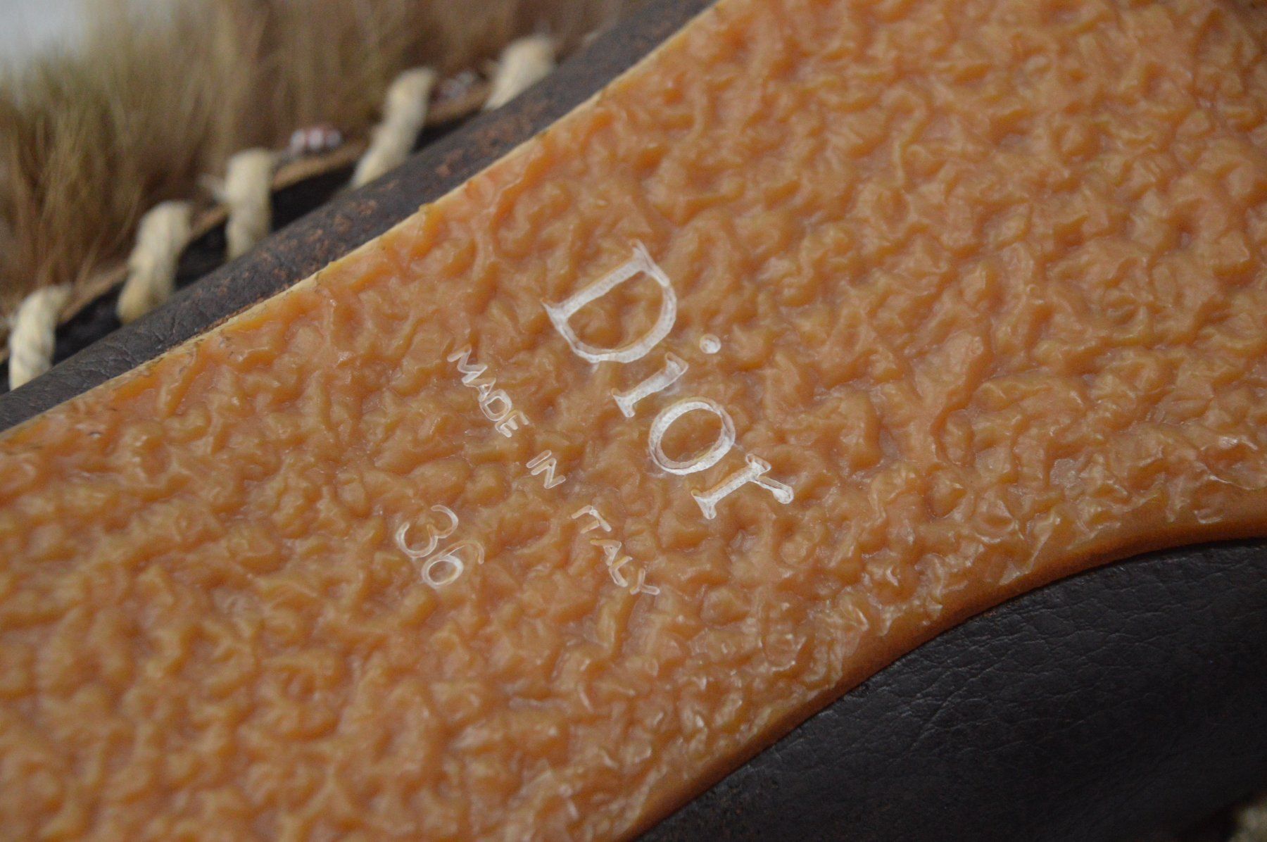 Dior Scarpe da donna: Schuhe Christian Dior chaussures .36 – Usato da Collonges venduto da Auganien 8