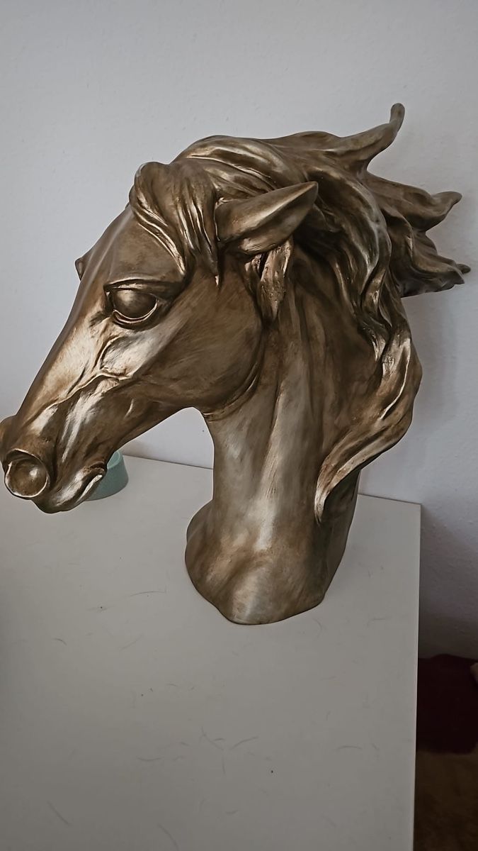Skulpturen & Statuen: Tête de cheval – Neu (gemäss Beschreibung) aus Grand-Lancy von Didine015