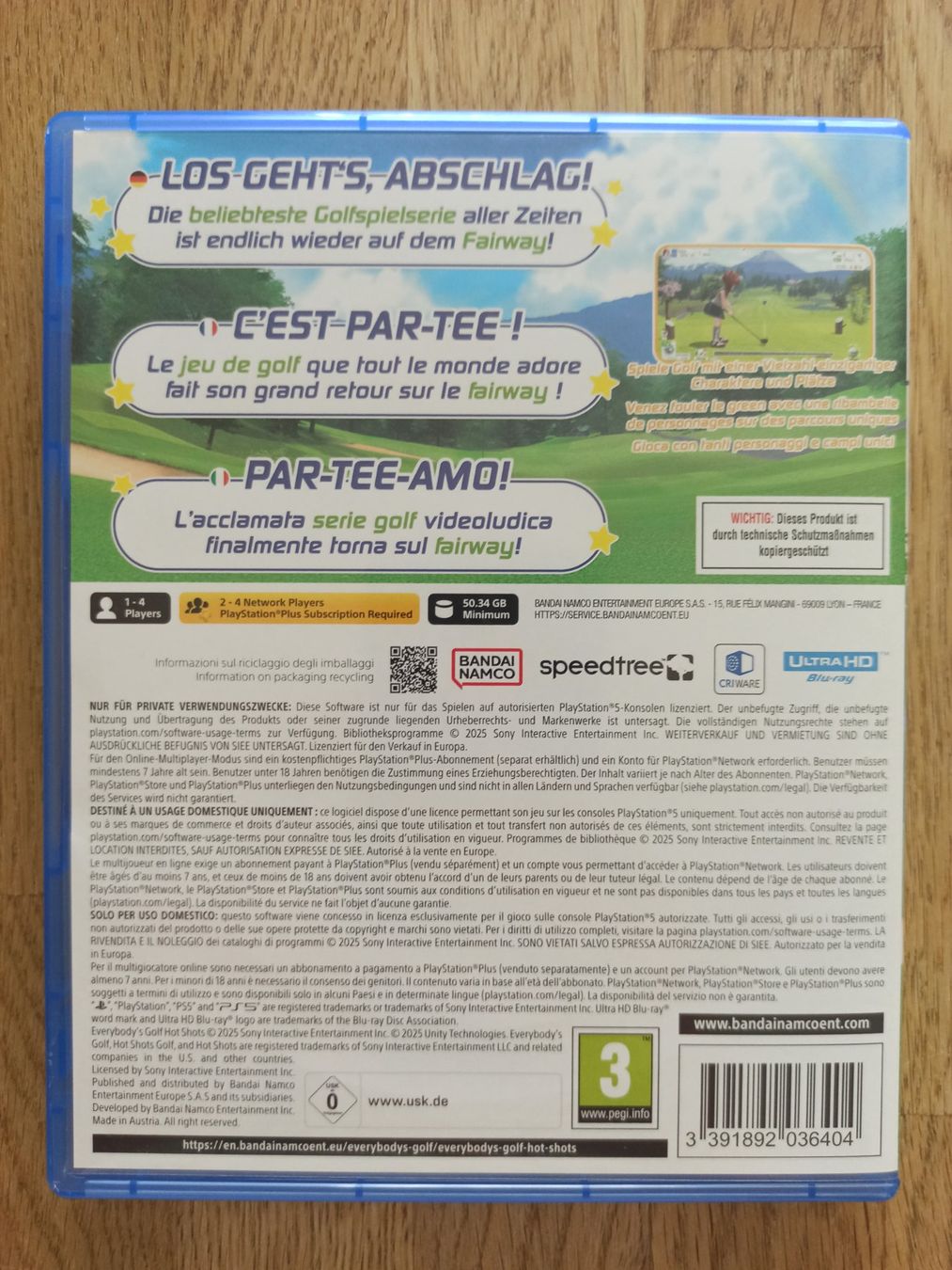 Giochi: Everybody's Golf Hot Shots PS5  - TOP – Usato da Oberweningen venduto da mar_87mx 1