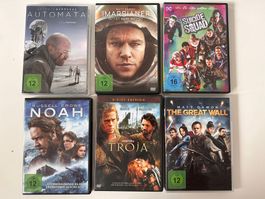 Automata,  Marsianer,  Suicide Squad, Noah,  Troja  usw.