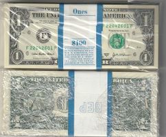 1 Dollar 2003  100 stk original pak unz bankfriesch