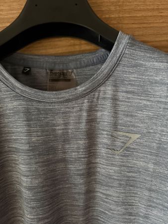 Gymshark lightweight Seamless T-shirt compression grey Gr. S
